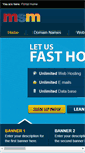 Mobile Screenshot of msmpremiumhosting.com